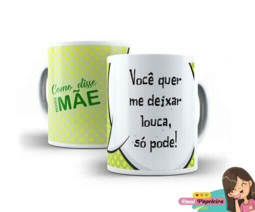 Caneca Personalizada Dia das Mães