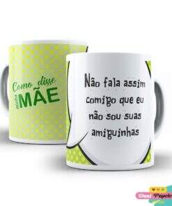 Caneca Personalizada Dia das Mães
