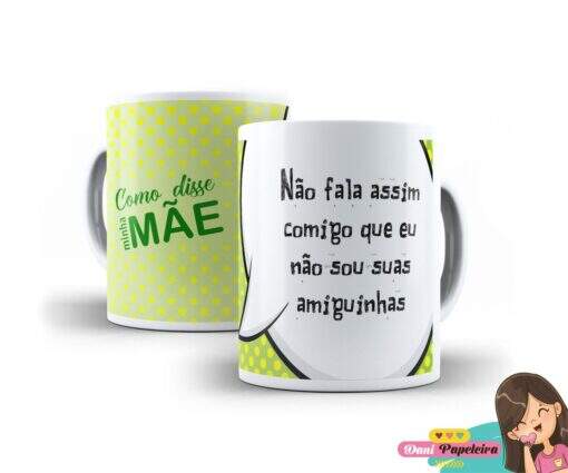 Caneca Personalizada Dia das Mães