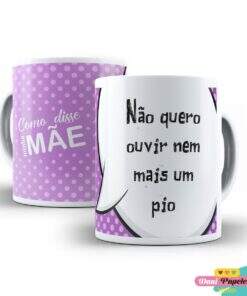 Caneca Personalizada Dia das Mães
