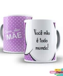 Caneca Personalizada Dia das Mães