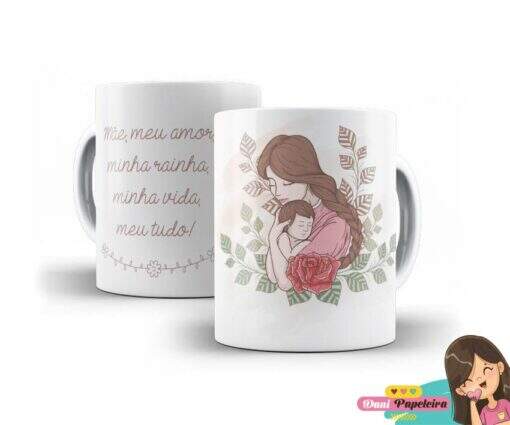 Caneca Personalizada Dia das Mães