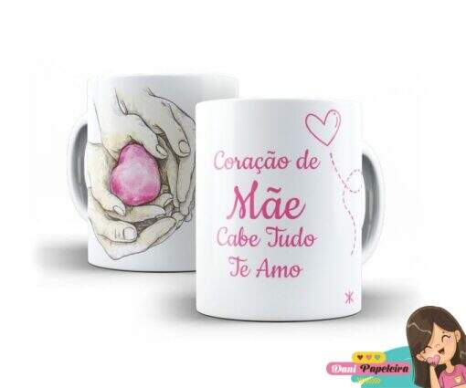 Caneca Personalizada Dia das Mães