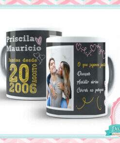 Caneca Dia dos Namorados