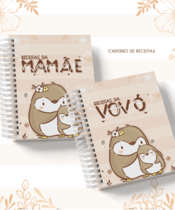 Caderno de Receitas Mamãe ou Vovó Animal