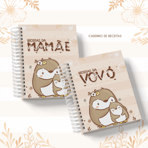 Caderno de Receitas Mamãe ou Vovó Animal
