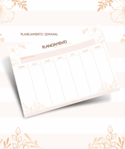 Bloco Planejamento Semanal