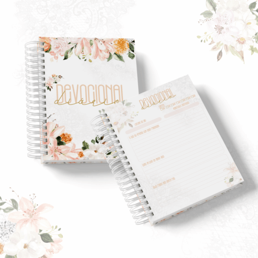 Caderno Devocional Mamãe ou Vovó Floral - Imagem 4