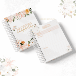 Alternative view of Caderno de Receitas Mamãe ou Vovó Floral