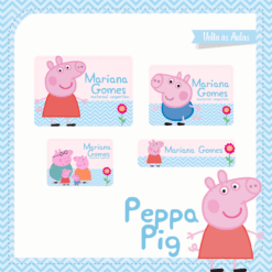 Kit Etiquetas Peppa