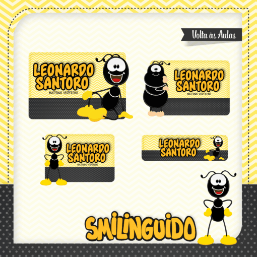 Kit Etiquetas Smilinguidos