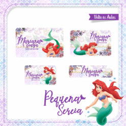 Kit Etiquetas Escolares Ariel
