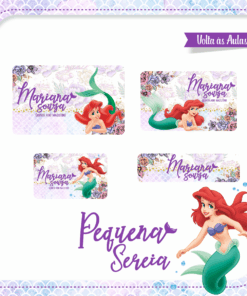 Kit Etiquetas Escolares Ariel