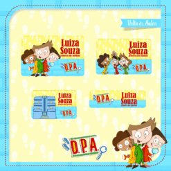 Kit Etiquetas Escolares DPA