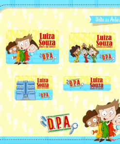 Kit Etiquetas Escolares DPA