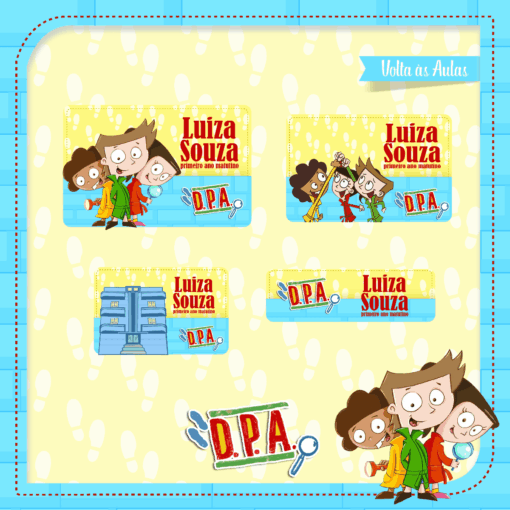 Kit Etiquetas Escolares DPA