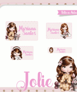 Kit Etiquetas Escolares Jolie
