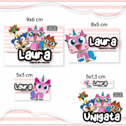 Kit Etiquetas Unigata