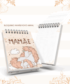 Bloquinho Mamãe ou Vovó Animal