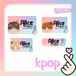 Kit Etiquetas K-POP