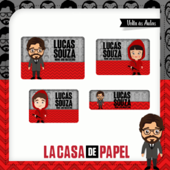 Kit Etiquetas La Casa de Papel