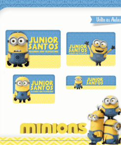 Kit Etiquetas Minions