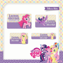 Kit Etiquetas My Little Pony