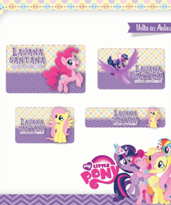 Kit Etiquetas My Little Pony