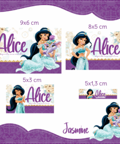 Kit Etiquetas Escolares Jasmine