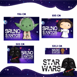 Kit Etiquetas Star Wars