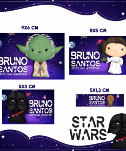 Kit Etiquetas Star Wars