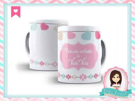 Caneca Personalizada Vovó