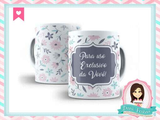 Caneca Personalizada Vovó