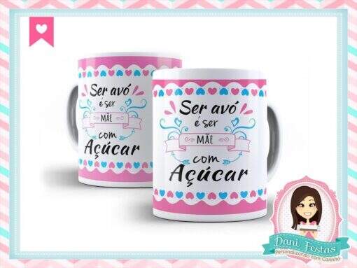 Caneca Personalizada Vovó