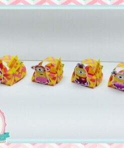 Forminha Para Doce Cesta Minions