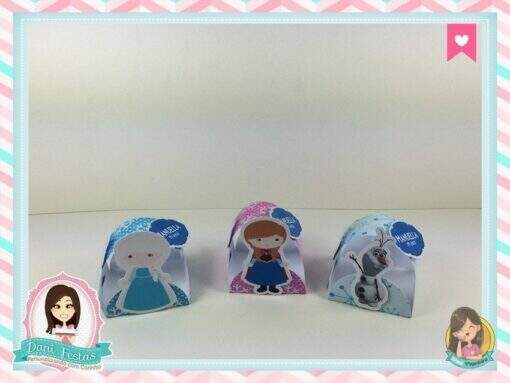 Forminha Para Doce com Alça  Frozen - Imagem 3