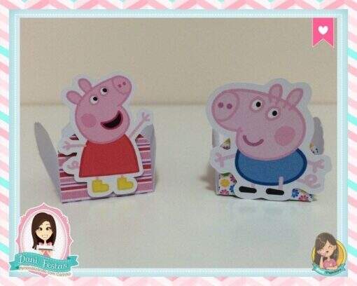 Forminha para Doce  Peppa Pig