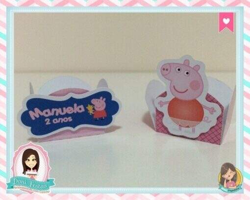Forminha para Doce  Peppa Pig - Imagem 2