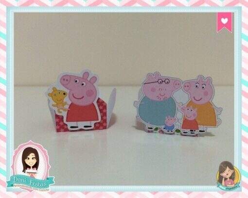 Forminha para Doce  Peppa Pig - Imagem 3