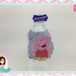 Rótulo Para Água  Peppa Pig