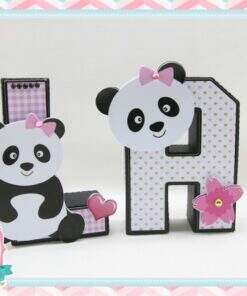 Letras 3d Panda