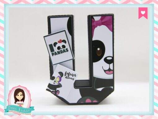 Letras 3d Panda - Imagem 2