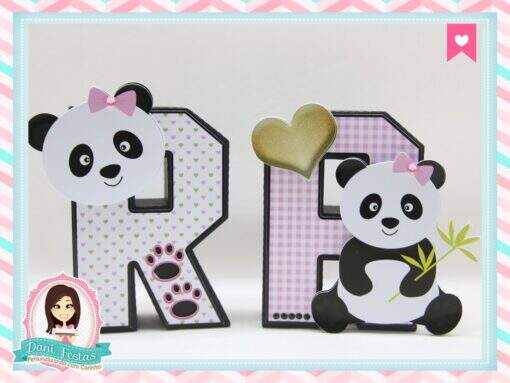 Letras 3d Panda - Imagem 3