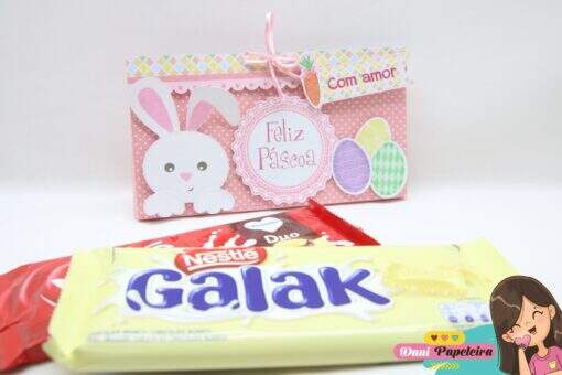 Caixa Para Barra de Chocolate