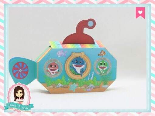 Caixa Submarino Baby Shark