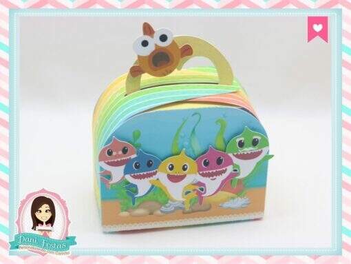 Maleta Round Baby Shark - Imagem 4