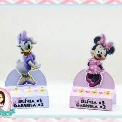 Rótulo para Bis Duplo Minnie Rosa