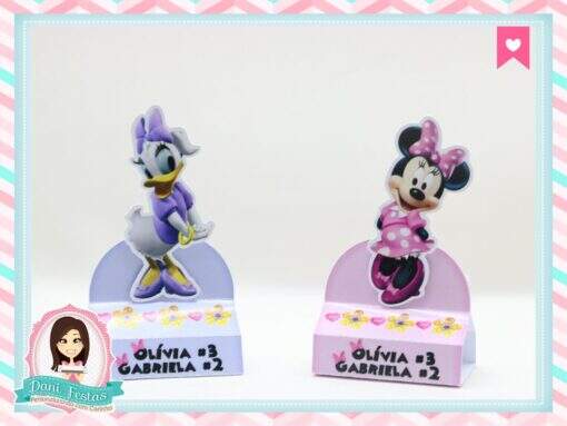 Rótulo para Bis Duplo Minnie Rosa