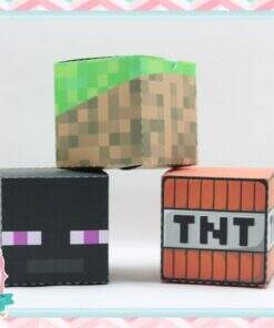 Caixa Quadradinha Minecraft