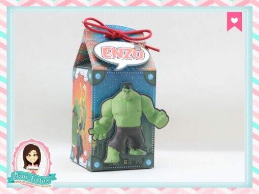 Caixa Milk Os Vingadores